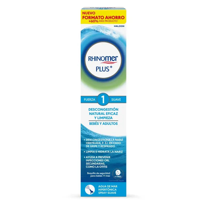 Rhinomer Plus+ F1 Infants & Adults Saver Format , 200 ml