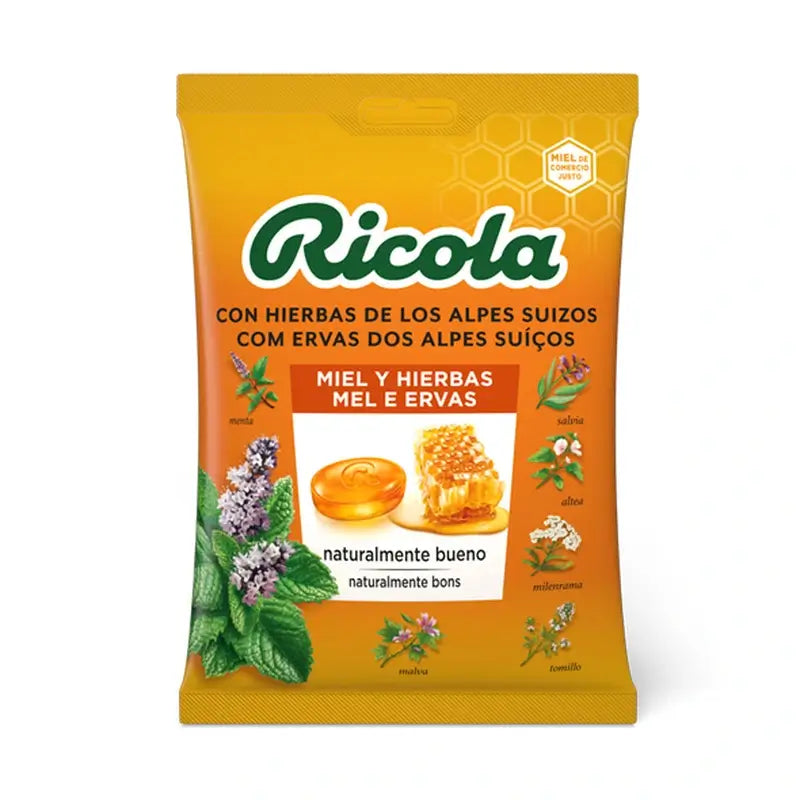Ricola Honey & Herbs Bag , 70 gr