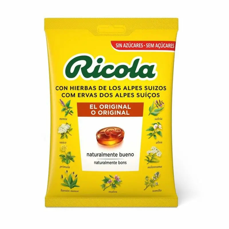 Ricola Sugar Free Herbs Candies with Stevia 70 G Bag