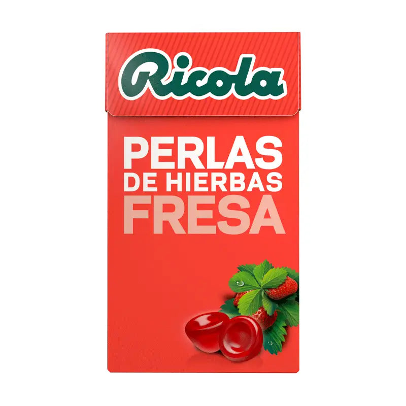 Ricola Sugar Free Pearls Strawberry 25 G