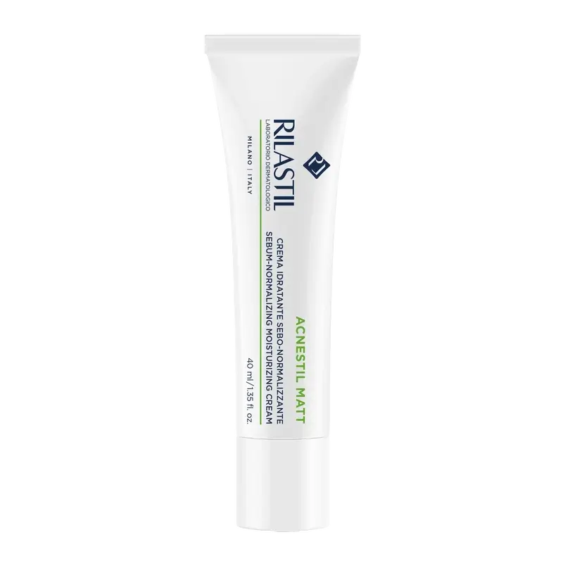 Rilastil Acnestil Matt Moisturising and Mattifying Cream for Oily Skin 40 ml
