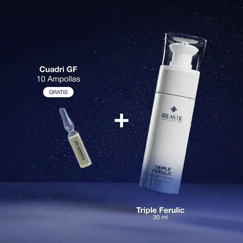 Rilastil Radiance Christmas Pack, 30 ml + 10 ampoules x 1.5 ml