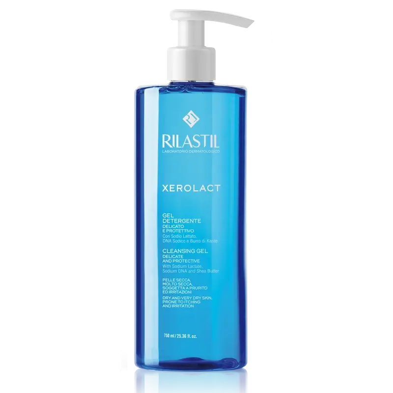 Rilastil Xerolact Repairing Cleansing Gel 750 ml