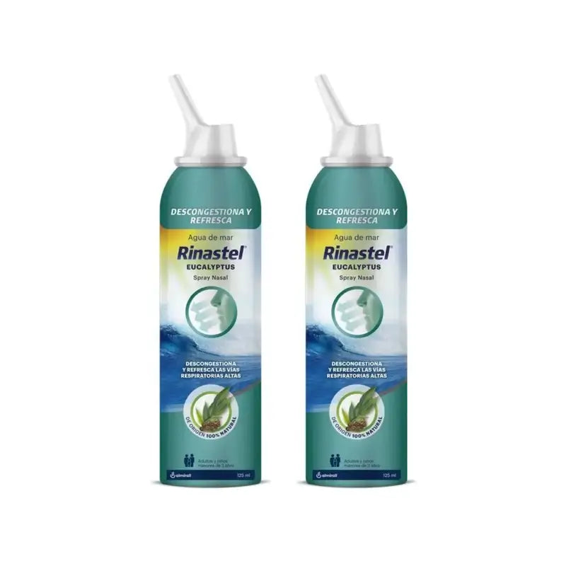 Rinastel Eucalyptus Nasal Spray, 2X125 Ml