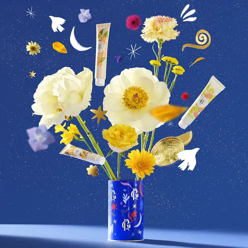 Roger & Gallet Wellness Hand Cream Chest: Néroli - Bois D'Orange - Fleur D'Osmanthus, 3 units