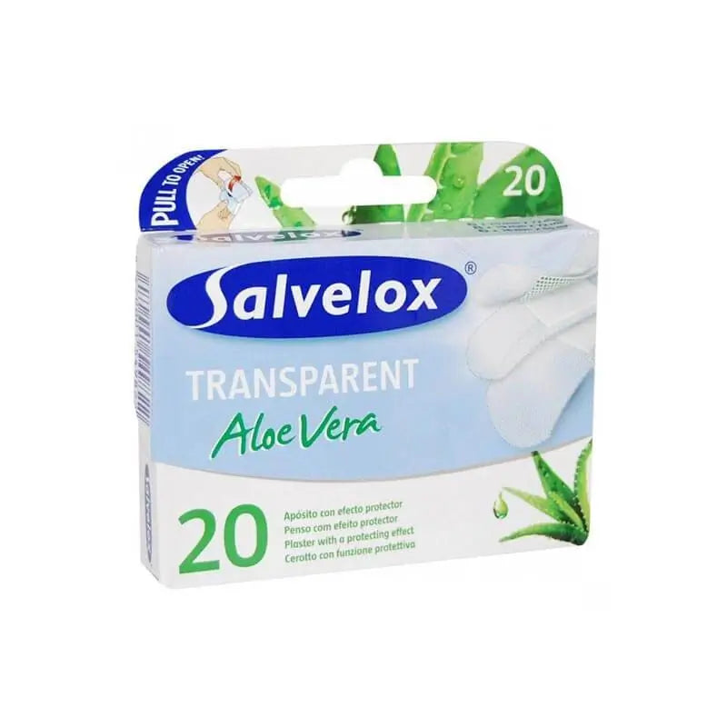 Salvelox Transparent Aloe Vera 20 plasters