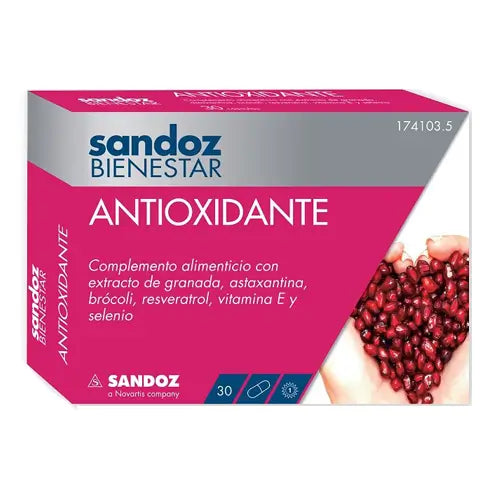 Sandoz Wellness Antioxidant 30 capsules