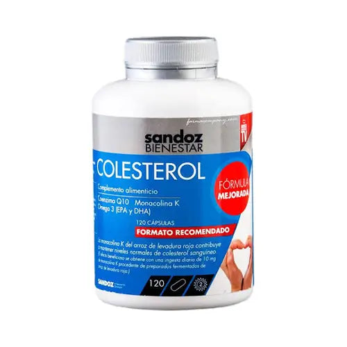 Sandoz Bienestar Cholesterol Bottle 120 capsules