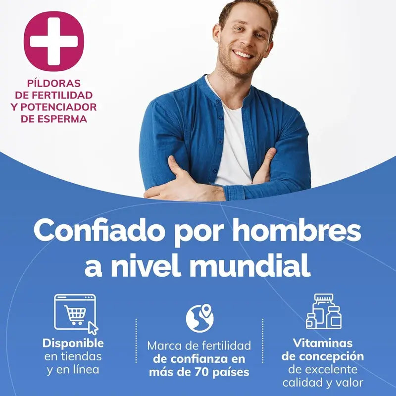 Sasmar Conceive Plus Male Fertility Support, 60 Capsules