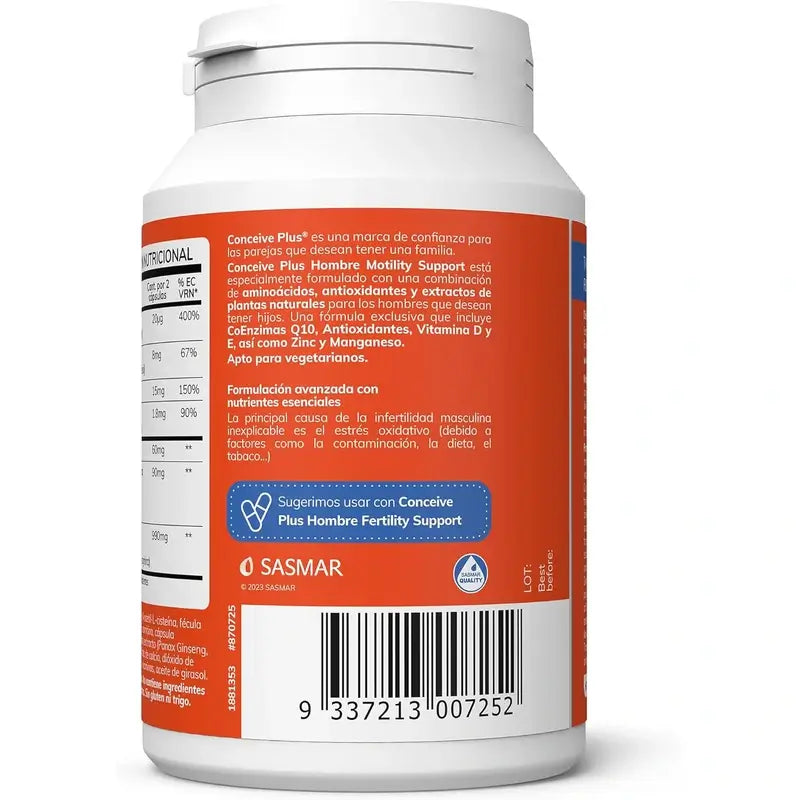 Sasmar Conceive Plus Men's Motility, 60 Capsules
