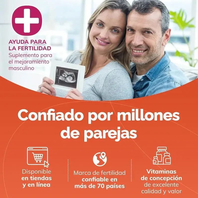 Sasmar Conceive Plus Men's Motility, 60 Capsules