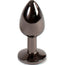 Secret Play Gunmetal Butt Plug Size S 7 Cm