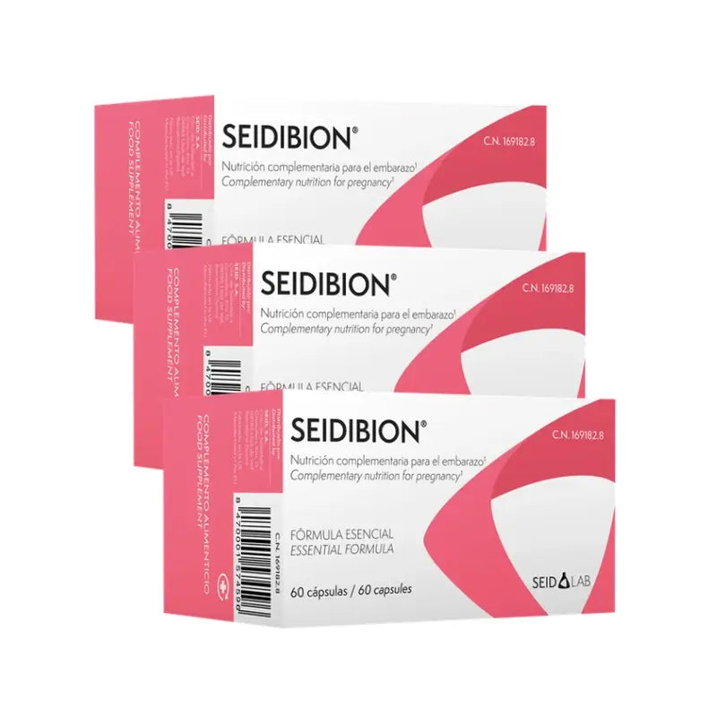 Seidibion Pregnancy and Lactation, Pack 3 x 60 Capsules