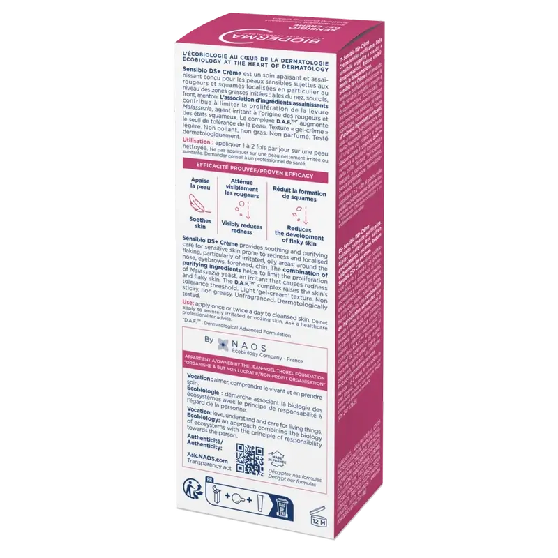 BIODERMA Sensibio Ds+ Cream 40 ml