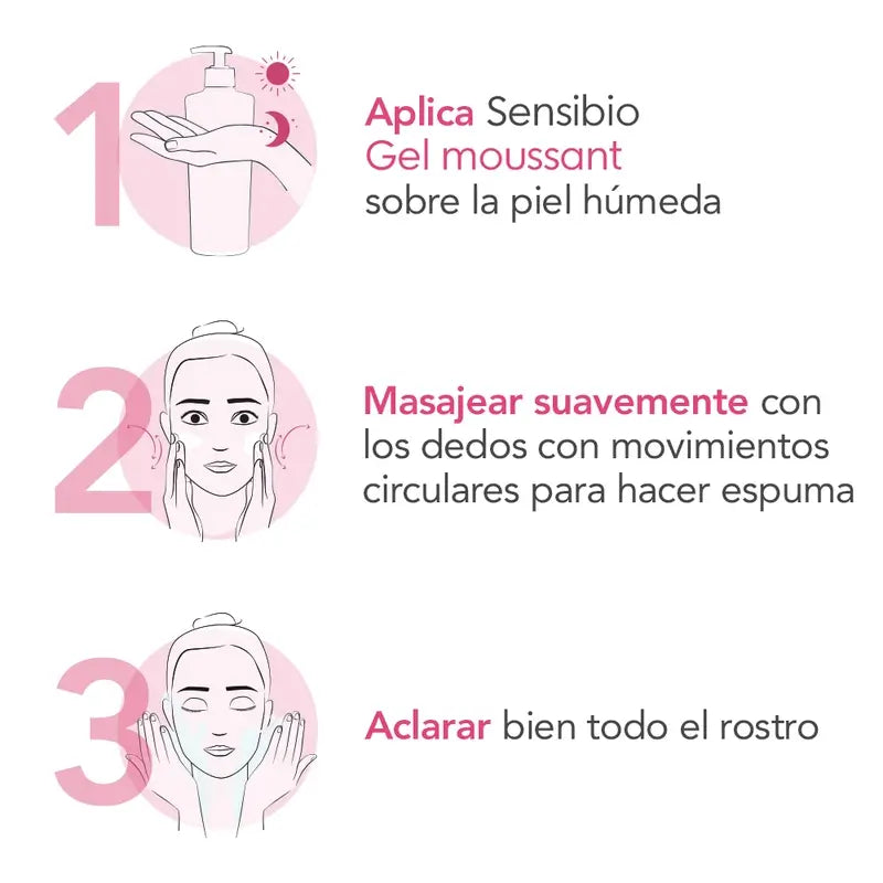 BIODERMA Sensibio Moussant Gel 200 ml