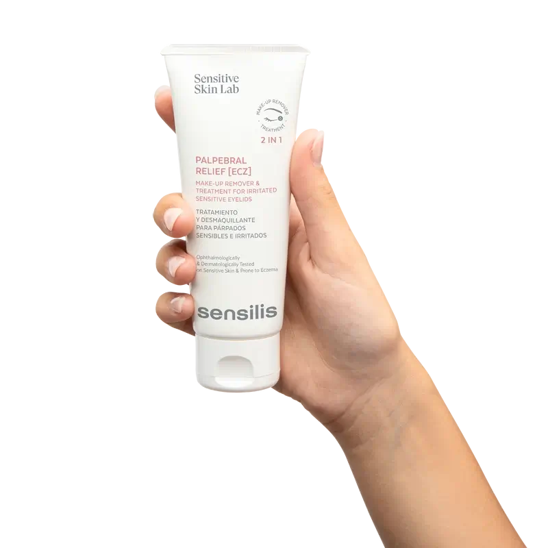 Sensilis Palpebral Relief [Ecz] 2 In 1 Sensitive Eyelid Treatment & Make-up Remover, 100Ml