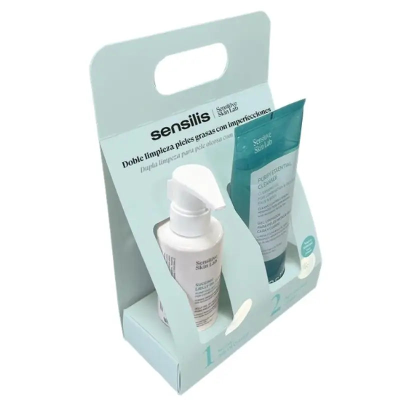 Sensilis Facial Hygiene Pack Purify +Succinic, 150ml+200ml