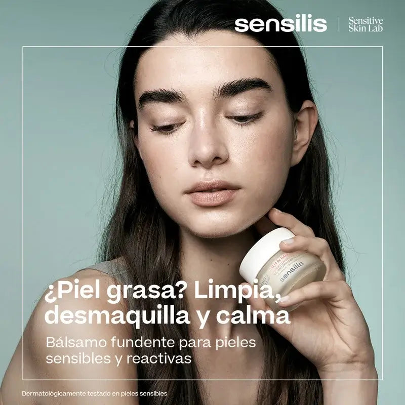 Sensilis Calm In Balm Cleansing Balm for Sensitive and Reactive Skin 50 Ml
