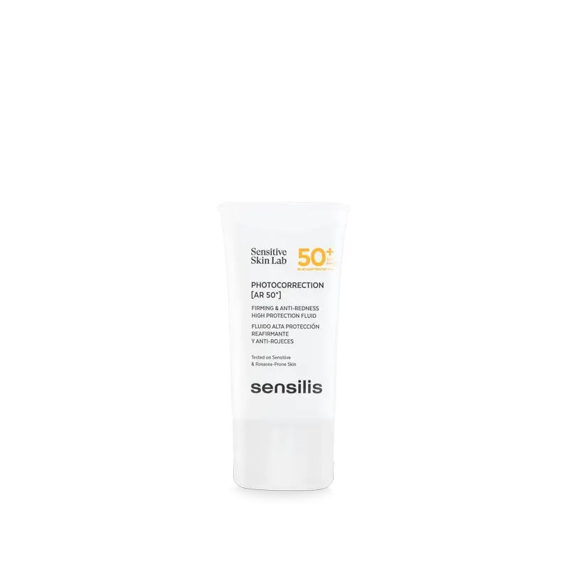 Sensilis Photocorrection [Ar SPF 50+] Firming and Anti-Redness Fluid 40 ml