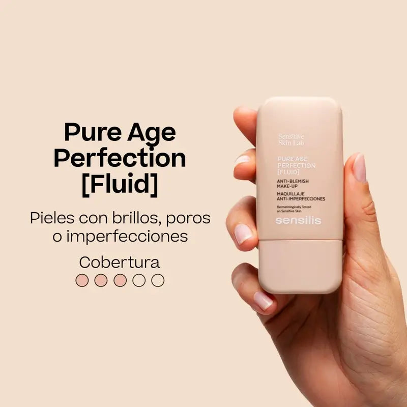 Sensilis Pure Age Perfection Make-Up & Treatment 30 ml - 03 Beige Rosé