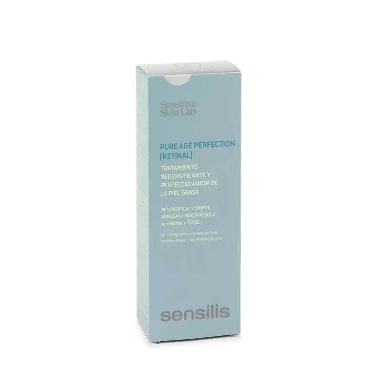 Sensilis Pure Age Perfection [Retinal] Redensifies & Perfects Oily Skin, 50 ml