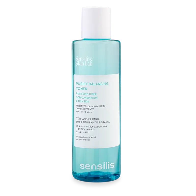 Sensilis Purify Balancing Toner Cleansing Toner for Oily & Combination Skin 200 ml