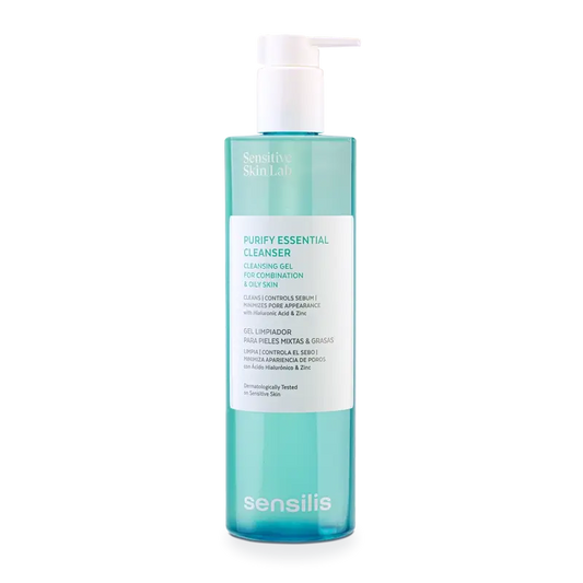 Sensilis Purify Essential Cleanser Cleansing Gel for Oily and Combination Skin 400 ml