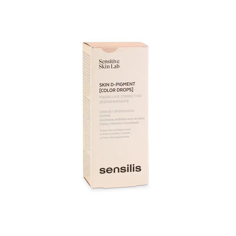 Sensilis Skin D-Pigment Sand Tone Depigmenting Make-up Corrector, 30 ml