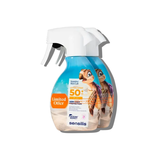 Sensilis Sun Lotion Spray 50+ Pediatrics , 2 x 200 ml