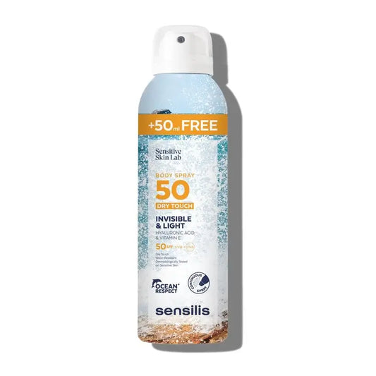 Sensilis Suncare Dry Touch Spray 200Ml + 50Ml