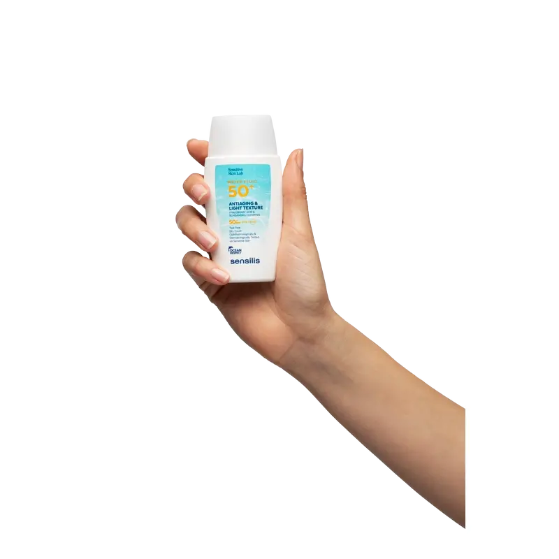 Sensilis Water Fluid SPF 50+ Ultrafluid Anti-Aging with Hyaluronic Acid and Schisandra Chinensis, 40 ml