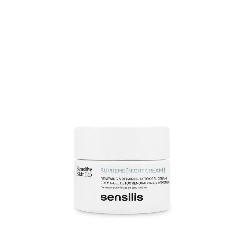 Sensilis Supreme Renewing & Repairing Detox Night Cream , 50 ml