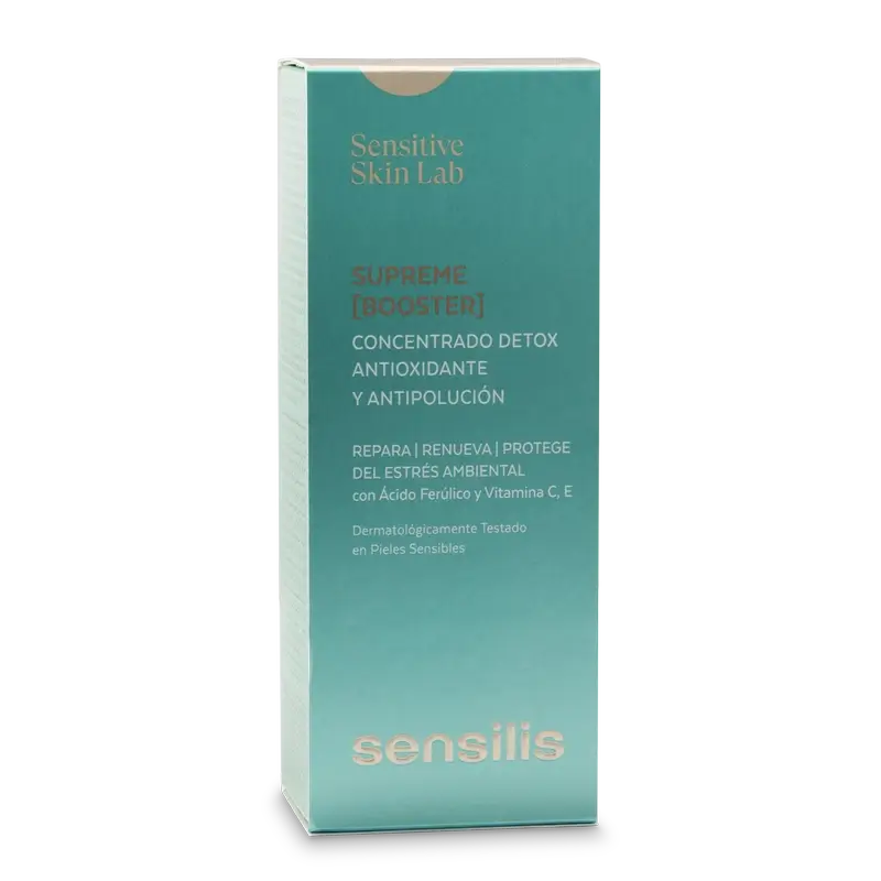 Sensilis Supreme [Booster Fece] Antioxidant & Anti-Pollution Serum, 30 ml