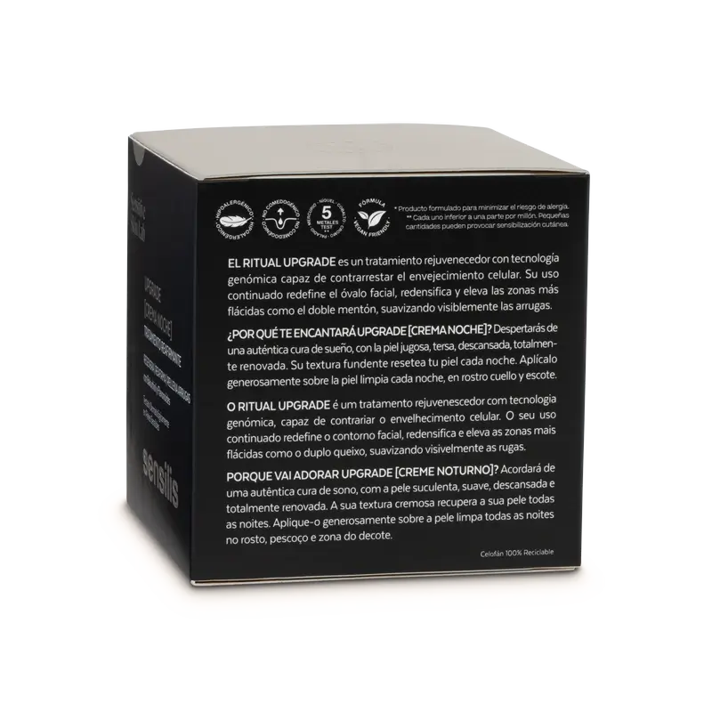 Sensilis Upgrade Firming and Anti-Wrinkle Night Cream 50 ml