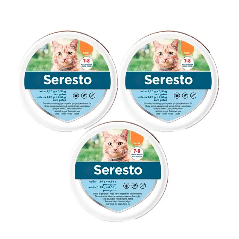 Seresto Cat Collar Pack 3 units
