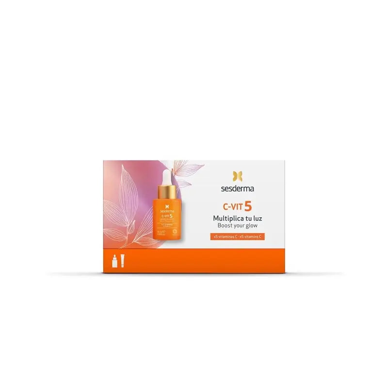 Sesderma C-Vit 5 Serum 30Ml + Luminous Fluid 10Ml