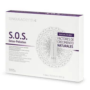 Singuladerm Sos Detox-Pollution 10.5 ml 4 Vials