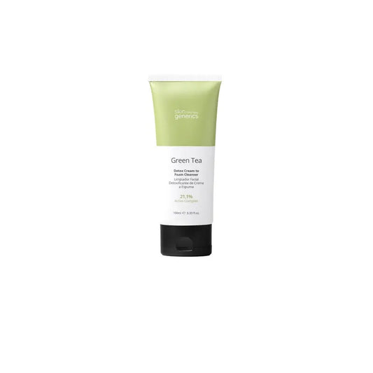 Skin Generics Green Tea Cream To Foam Cleanser 20.1%.