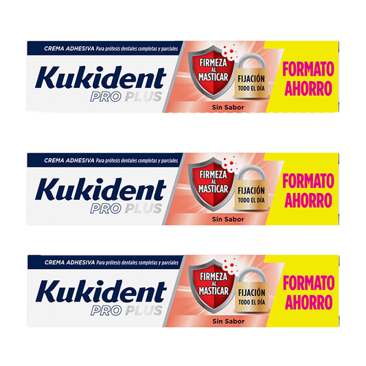 Kukident Triplo Pro Plus Firmness When Chewing, 3 X 60 Gr