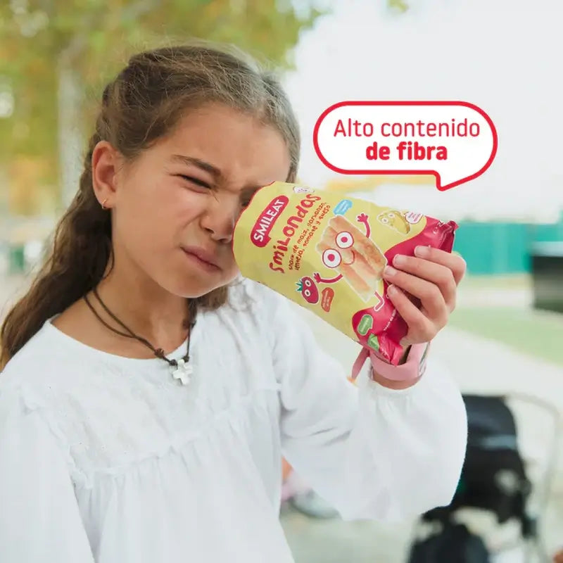 Smileat Smilondas Corn, Vegetables, Tomato & Cheese Snack , 25 grams