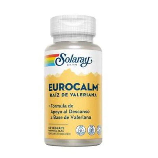 Solaray Eurocalm 60 Capsules