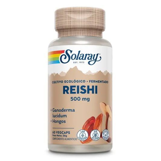 Solaray Reishi , 60 capsules of 500 mg