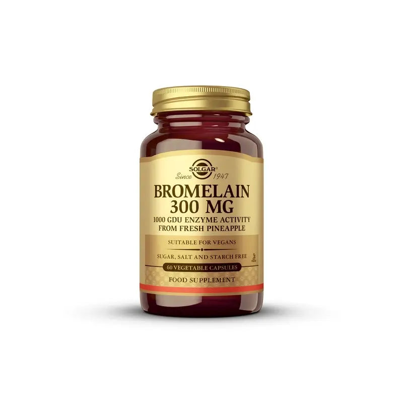 Solgar Bromelain 300mg, 60 Capsules