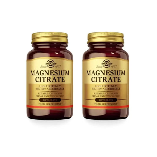 Solgar Magnesium Citrate, 2x120 Tablets