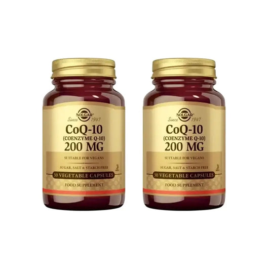 Solgar Coenzyme Q10 200Mg, 2X30 Capsules