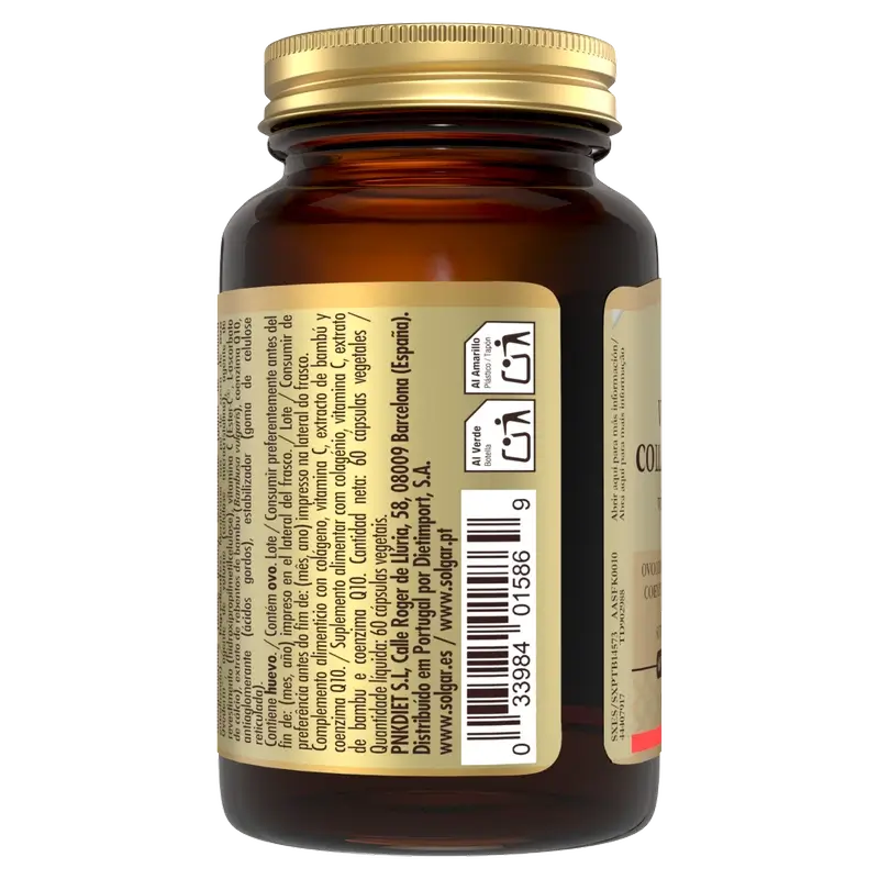 Solgar Vegetarian Collagen Ovoderm, 60 Veggie Capsules