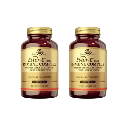 Solgar Ester-C Immune Complex, 2X60 Capsules