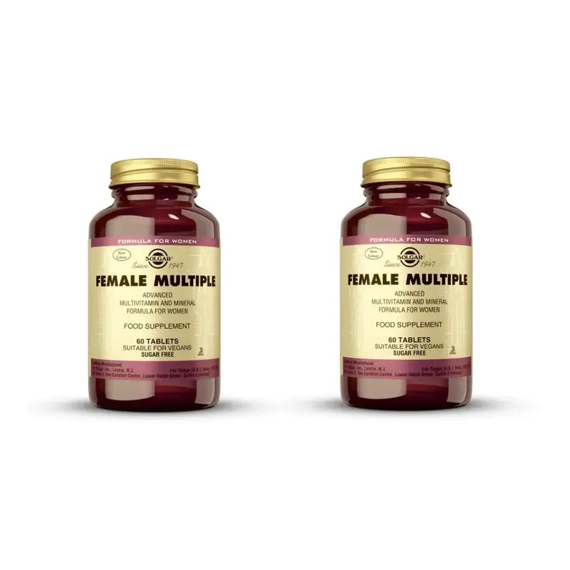 Solgar Female Multiple Complex For Women, 2X60 Tablets