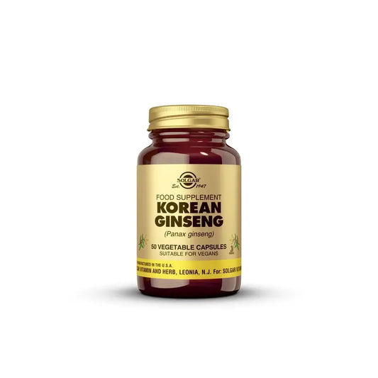 Solgar Korean Ginseng, 50 Capsules