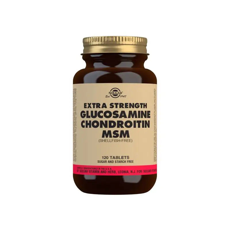 Solgar Glucosamine Chondroitin MSM, 120 Tablets